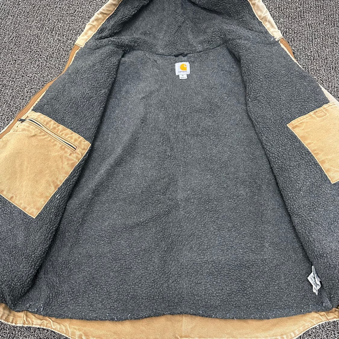 carhartt 칼하트 후드 데미지 워크자켓 XL 상품이미지9