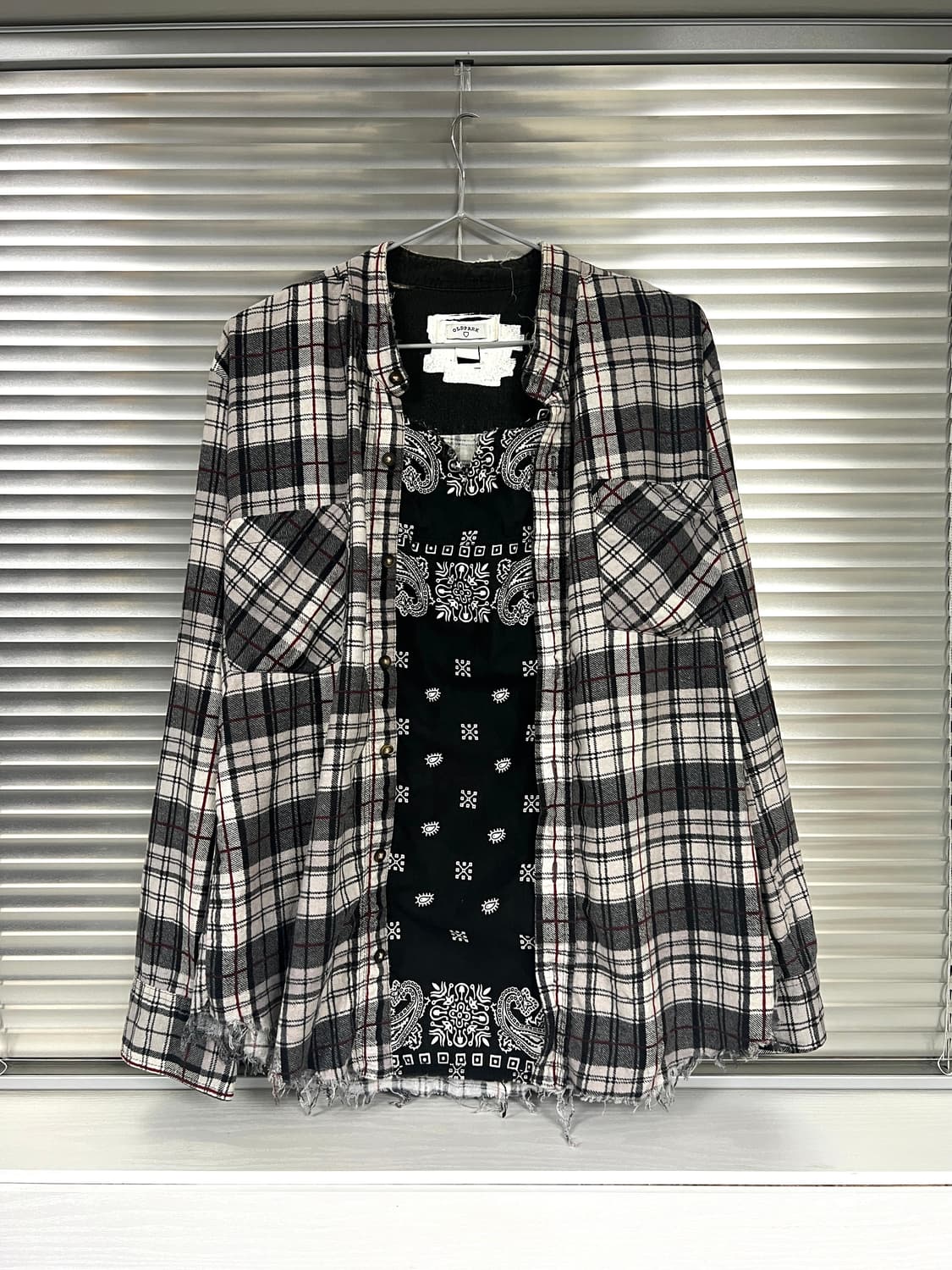 OLDPARK-PAISLEY PULLOVER SHIRT 상품이미지3