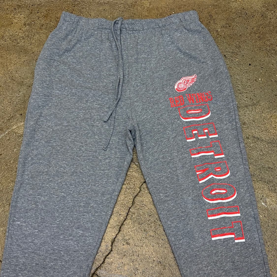 미국 빈티지 NHL 레드윙 봄 스웻팬츠 츄리닝 트레이닝 팬츠 상품이미지2