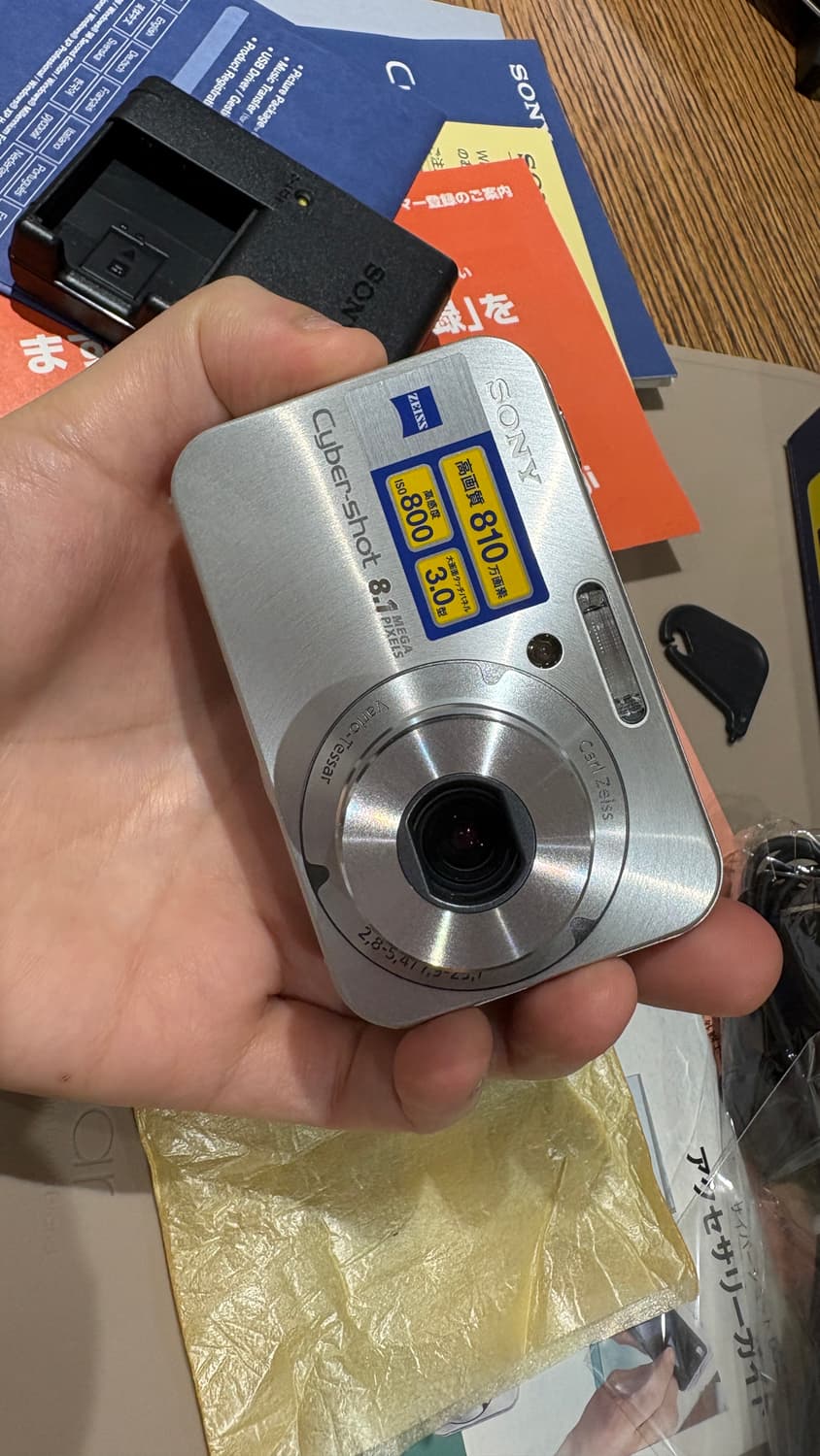 미사용/ 소니 사이버샷 빈티지 디카 DSC-N1 카메라 상품이미지6