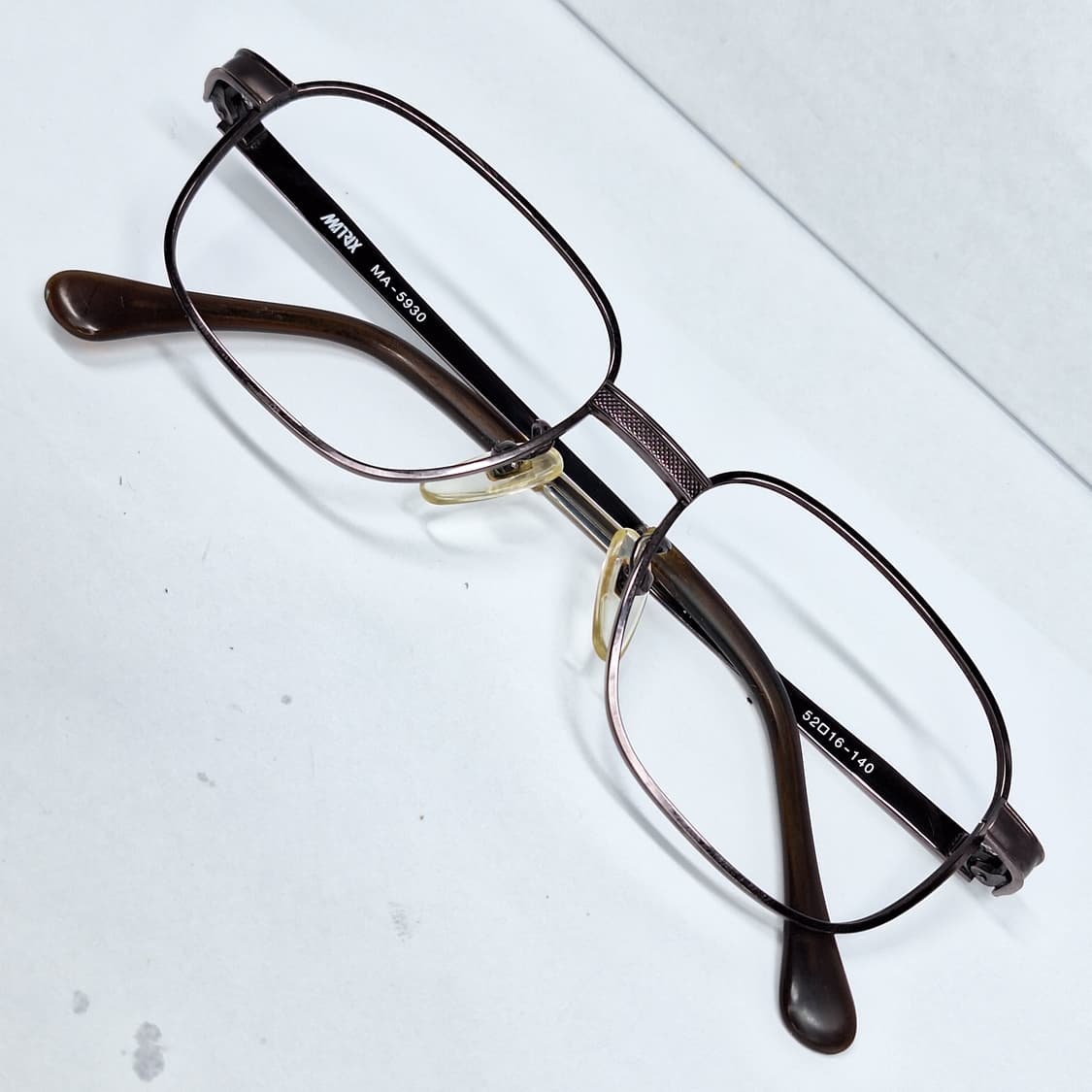 Matrix MA-5930 IP 이온도금 올 티타늄 웰링턴 안경테 안경 상품이미지1