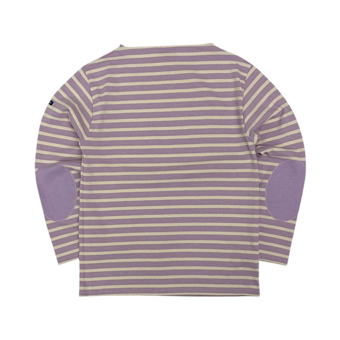 세인트제임스 엘보우패치 라벤터 스트라이프 티 상품이미지3