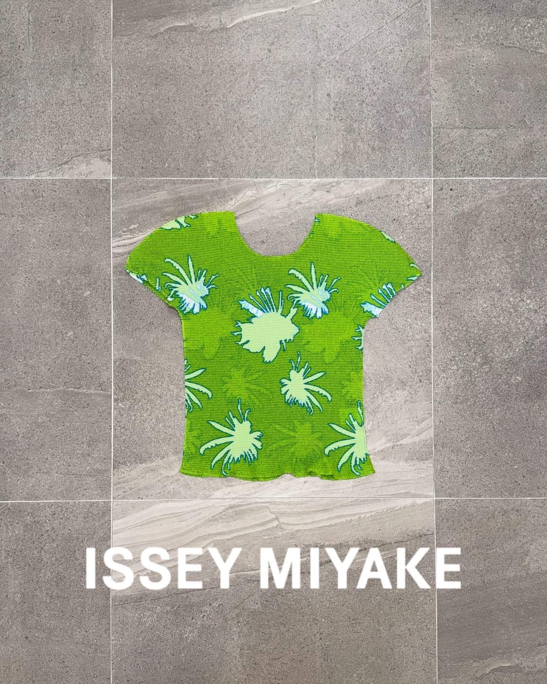 ISSEY MIYAKE Me printed stretch pleats t 상품이미지1