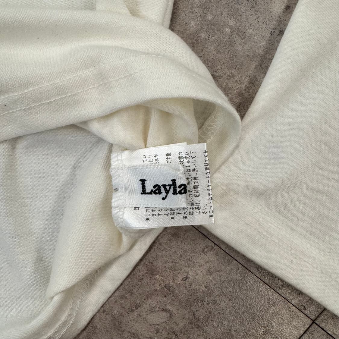 Layla rose 화이트 스팽글 롱슬리브 #csz267 상품이미지4