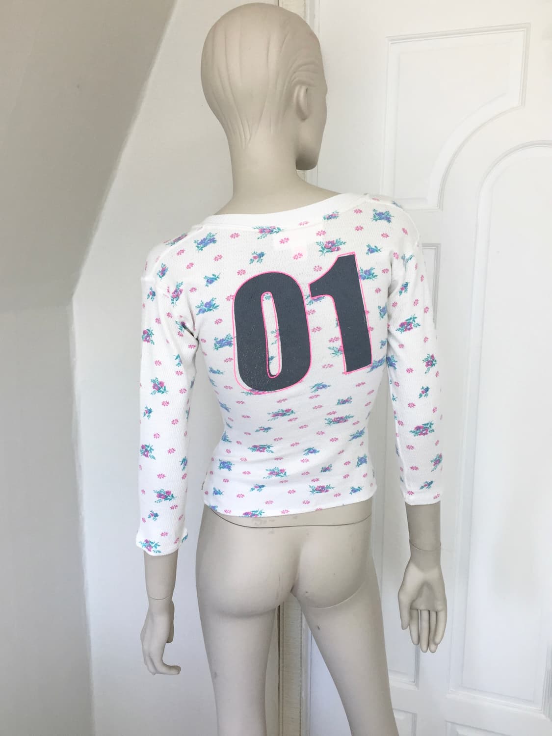 Baby Floral Print Horse Graphic Top 상품이미지5