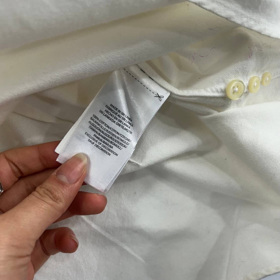 Polo 폴로 멀티포니 아이보리 셔츠 상품이미지6