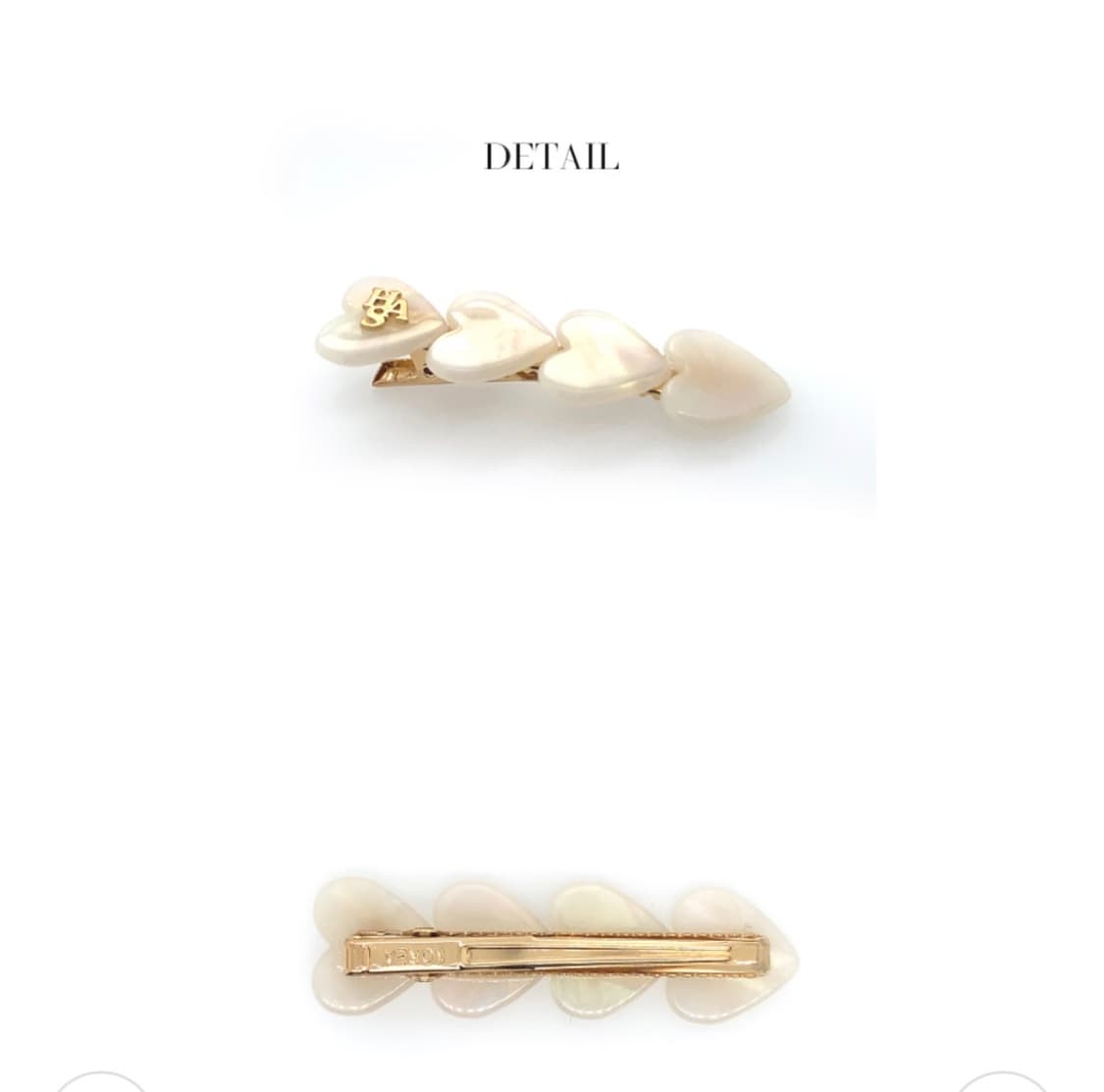 HAS 큐피드 하트 헤어핀 상품이미지4