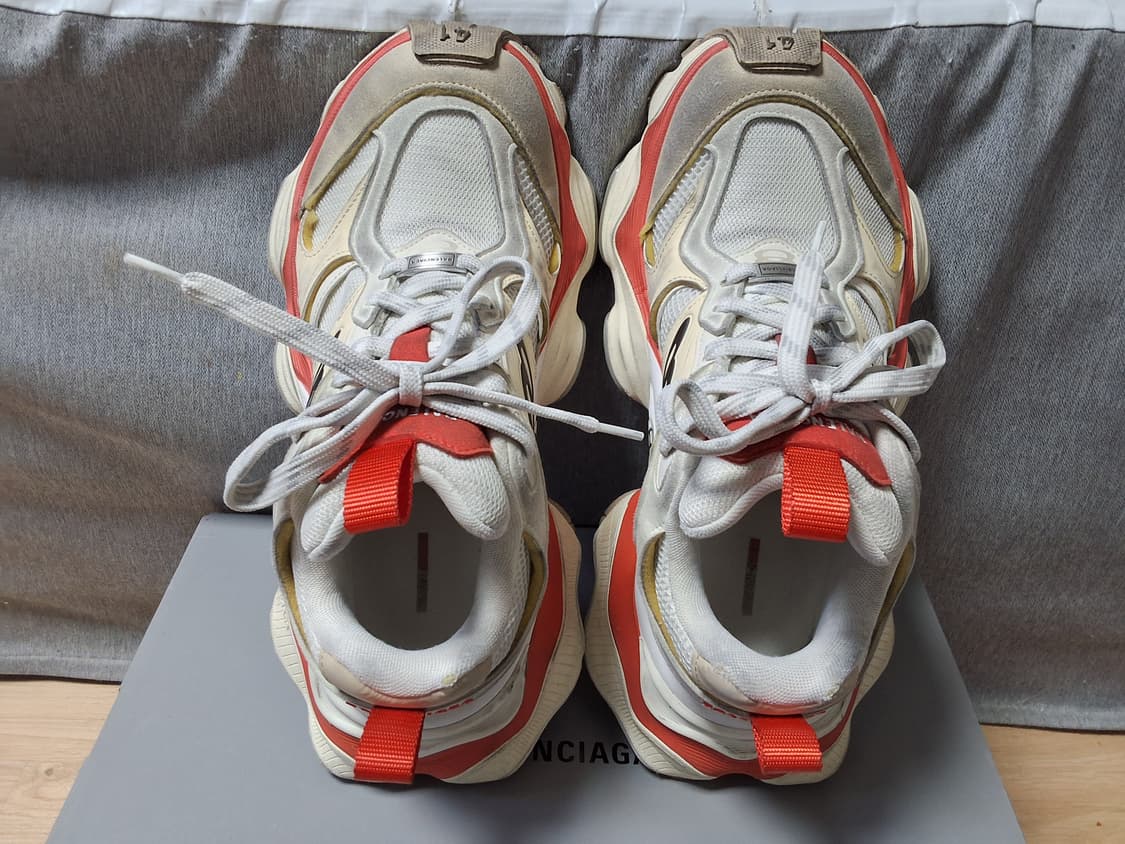 발렌시아가 카고스니커즈 레드 41 상품이미지3