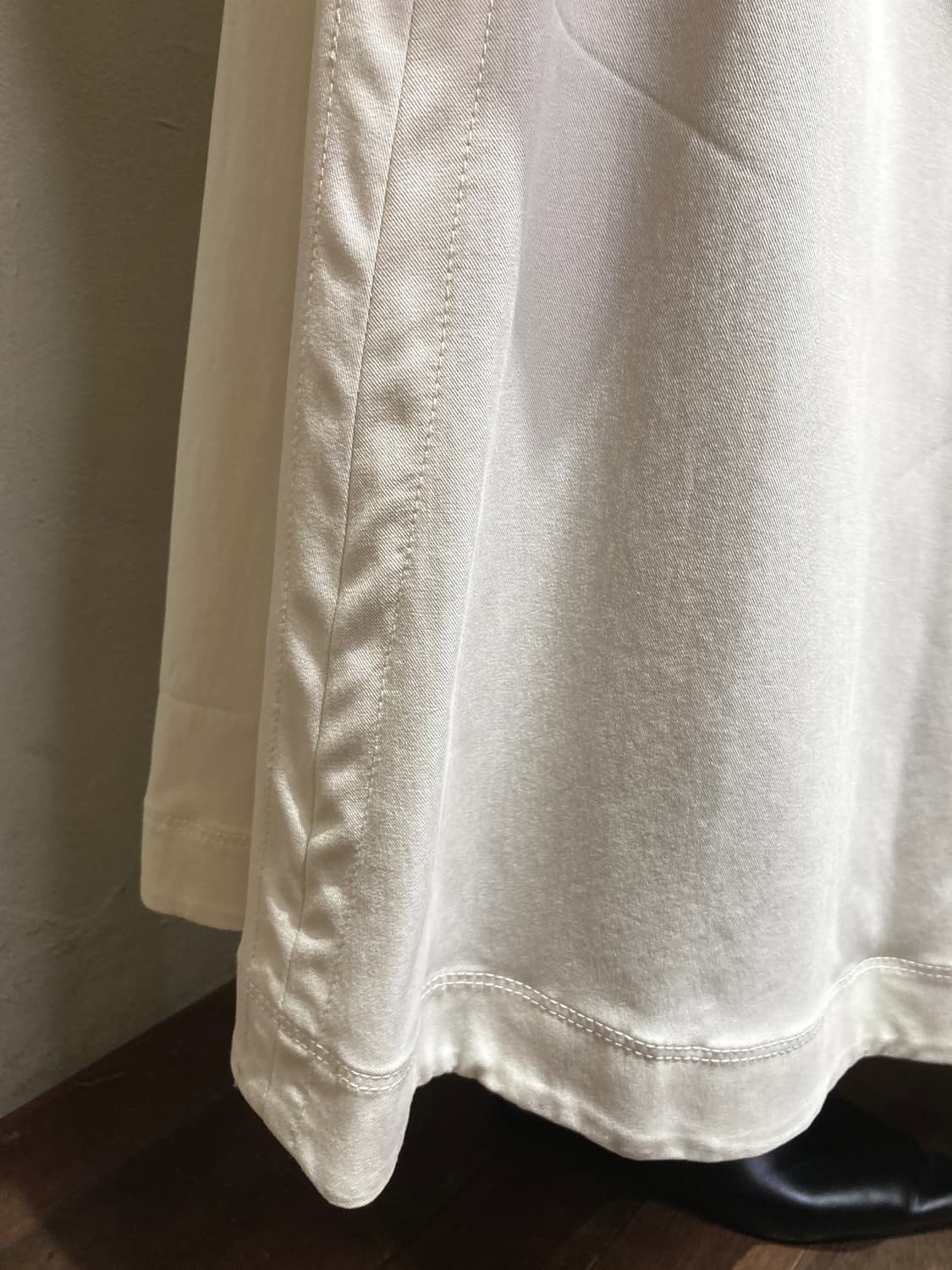 Massimo Dutti 크림화이트 롱 스커트 상품이미지2