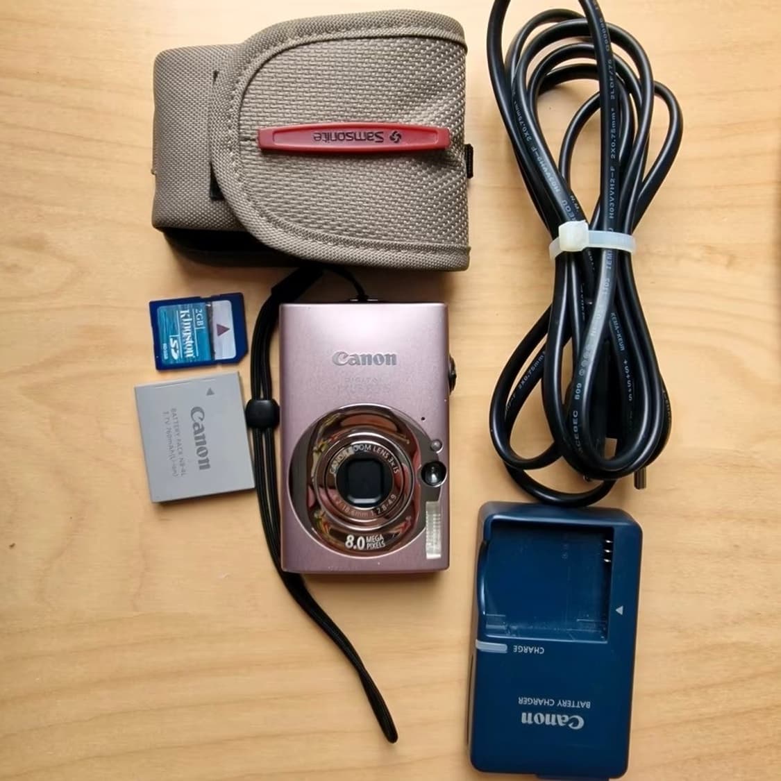희귀!! CANON IXUS 80 핑크 캐논 익서스 80 빈티지 디카 상품이미지6