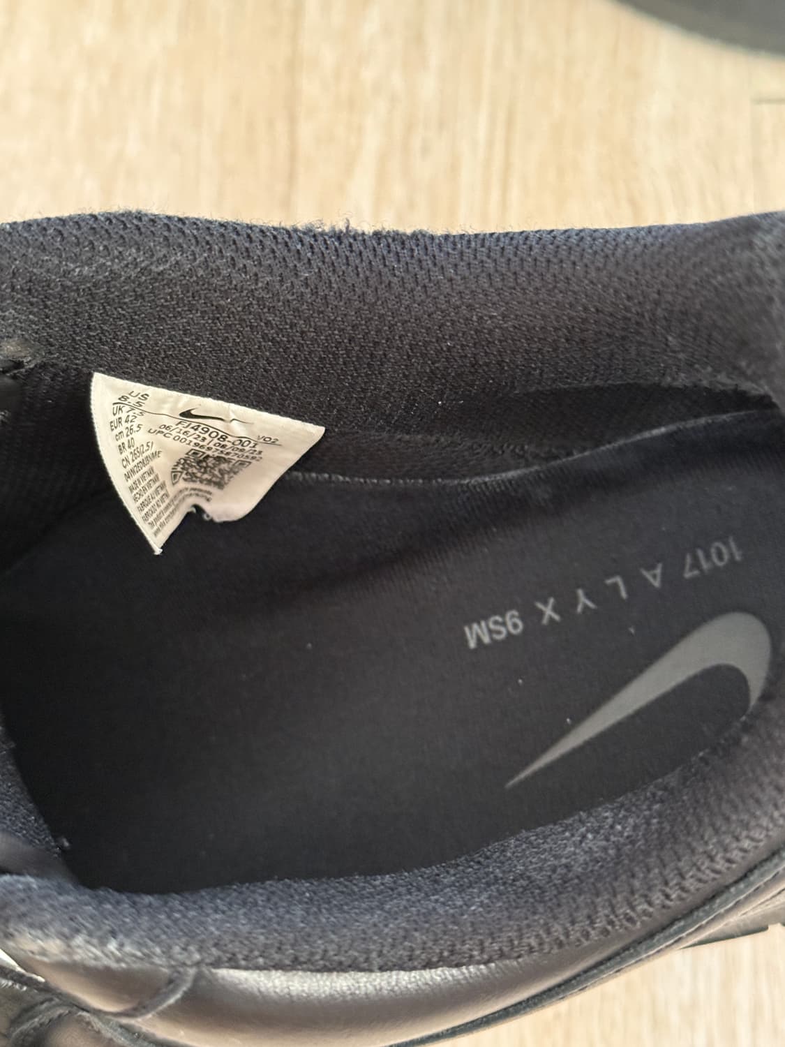 나이키 알릭스 에어포스 1 로우 상품이미지6