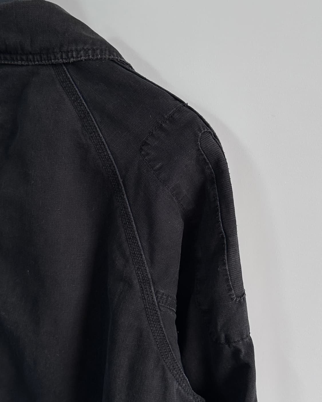 폴로 워시드 블랙 코튼 초어 자켓 (va.71) 상품이미지7