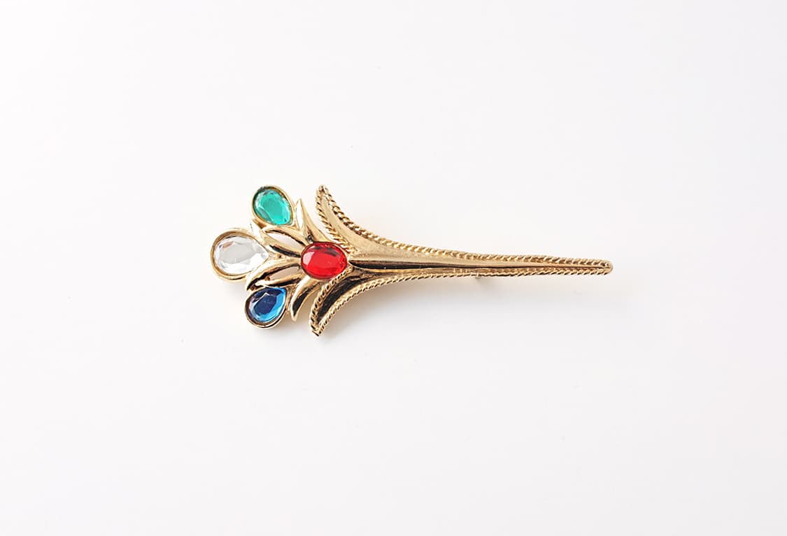 1990s 컬러풀 빈티지 부케브로치 빈티지주얼리 상품이미지3