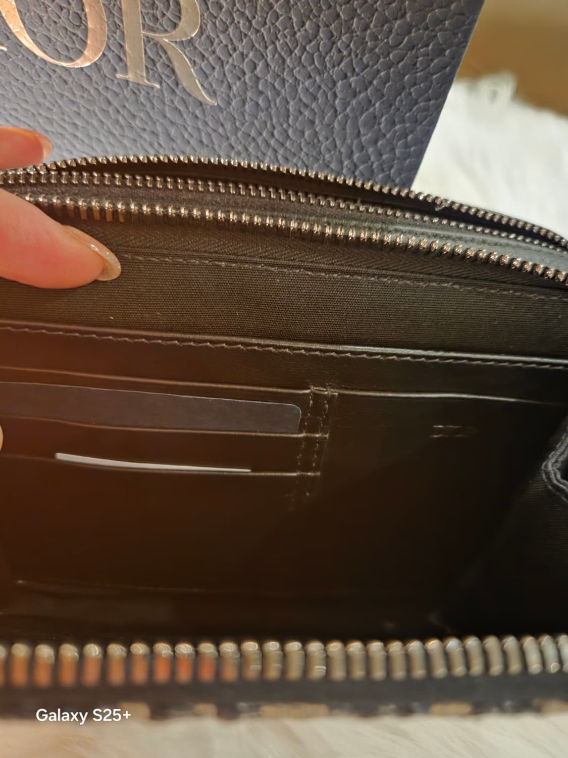 디올 오블리크 자카드 메신저백 상품이미지6