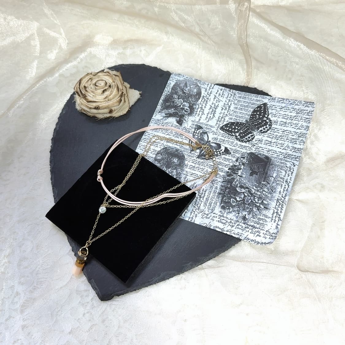 빈티지 레이어드 오리엔탈 목걸이 상품이미지2