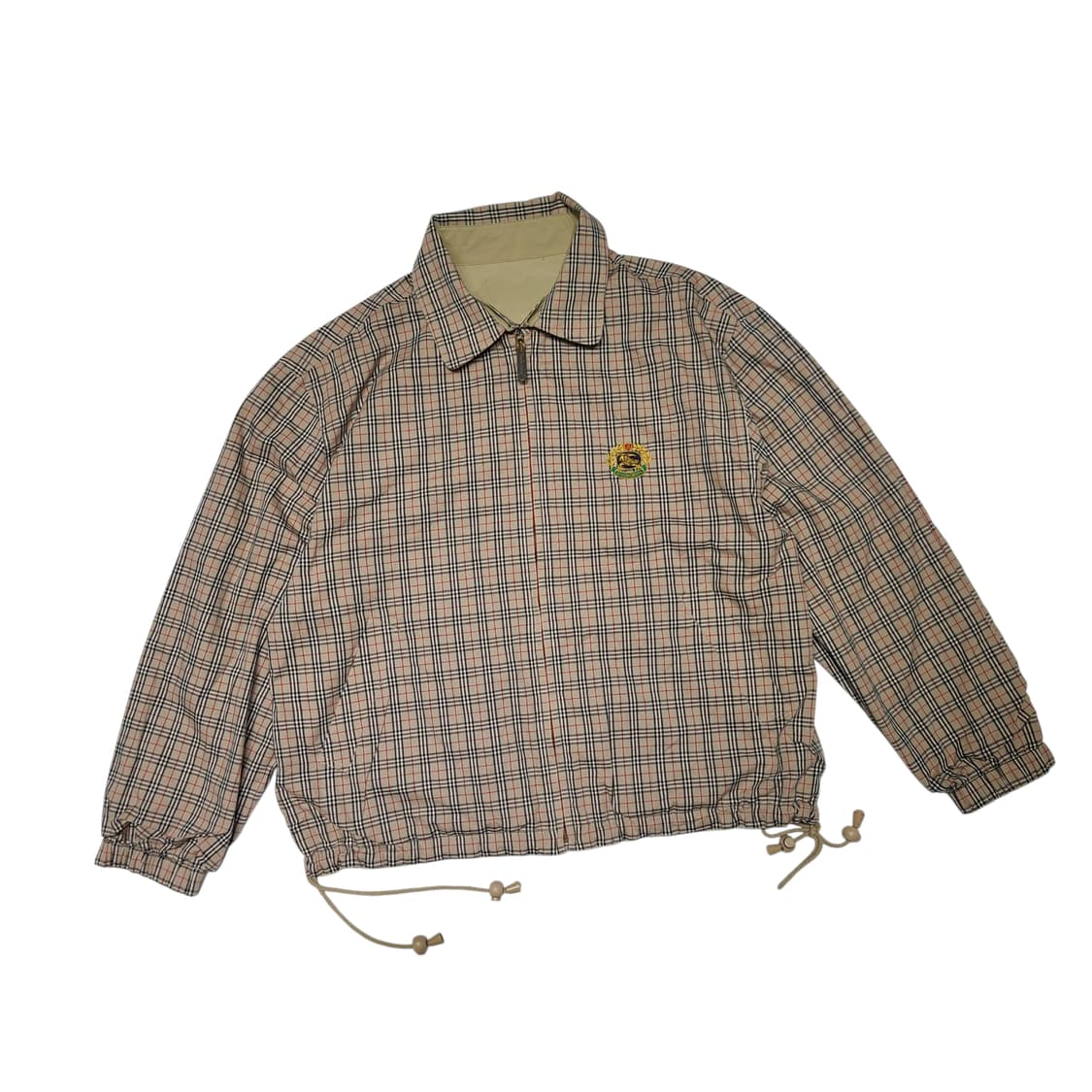 90s 버버리 노바 체크 리버시블 자켓[S~M] 상품이미지1