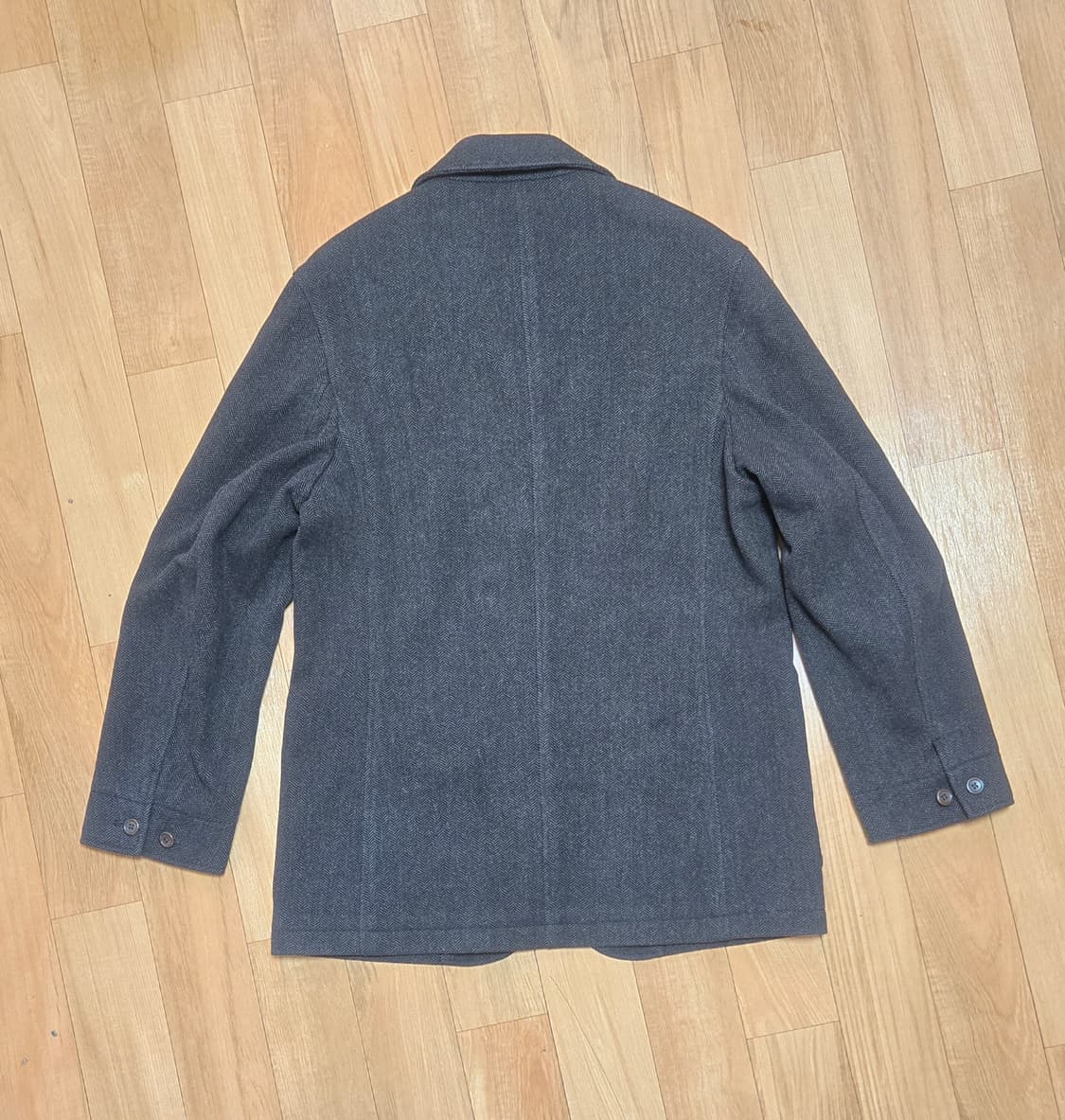 Nautica 노티카 남성 헤링본 다크 브라운 겨울 자켓, 코트 상품이미지4