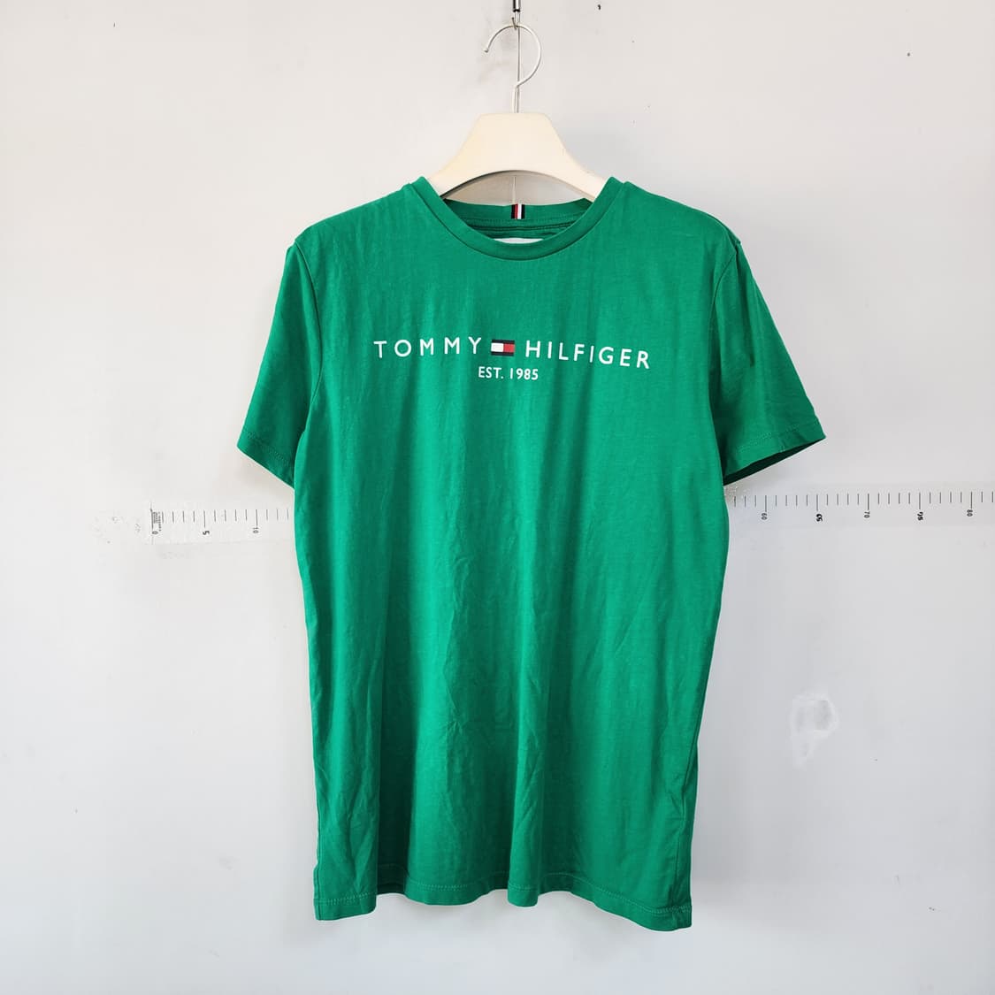 타미힐피거 그린 반팔티셔츠 상품이미지1