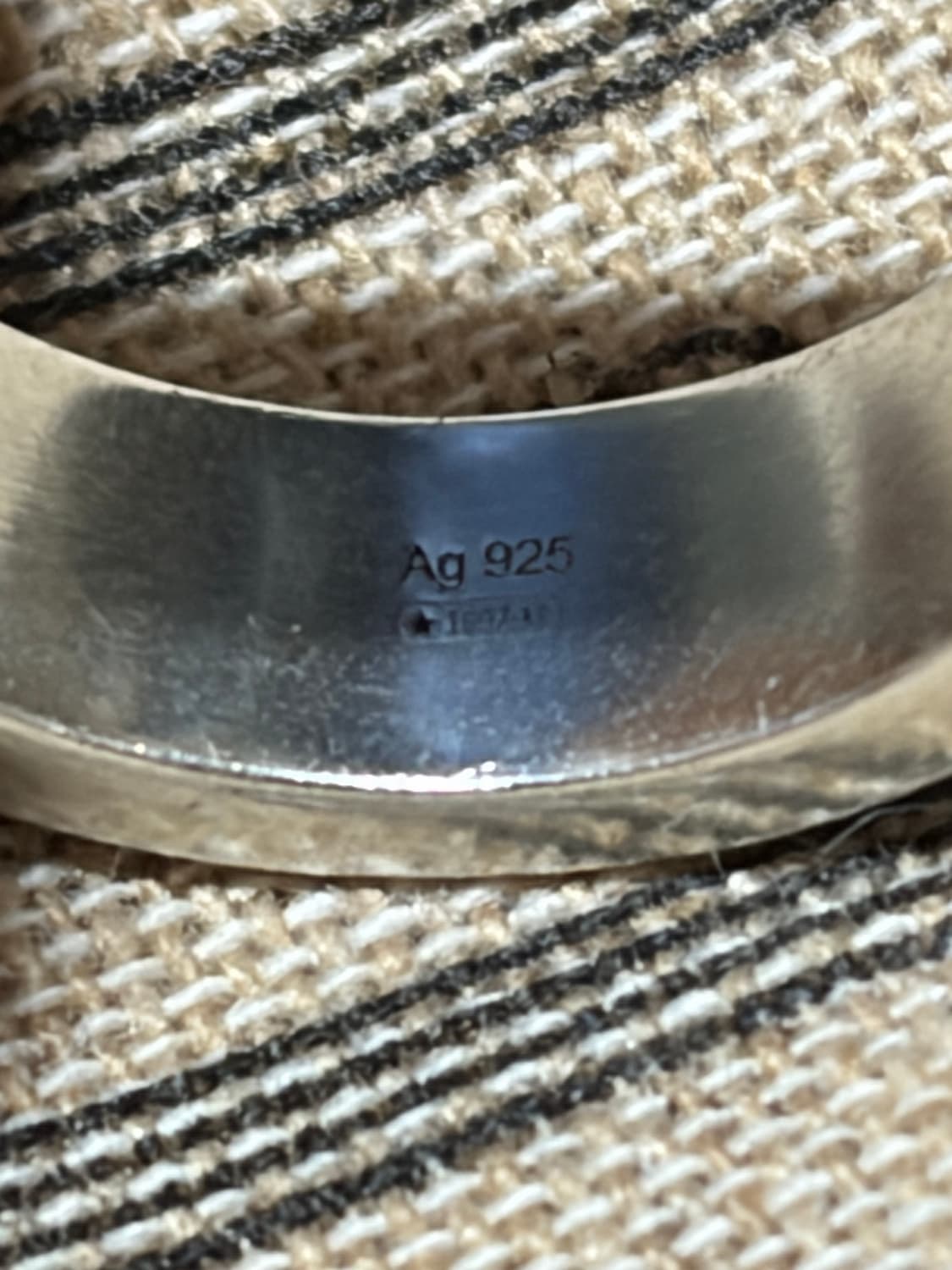 구찌 G 반지 17호 여친과 헤어져 싸게 팝니다.  상품이미지4