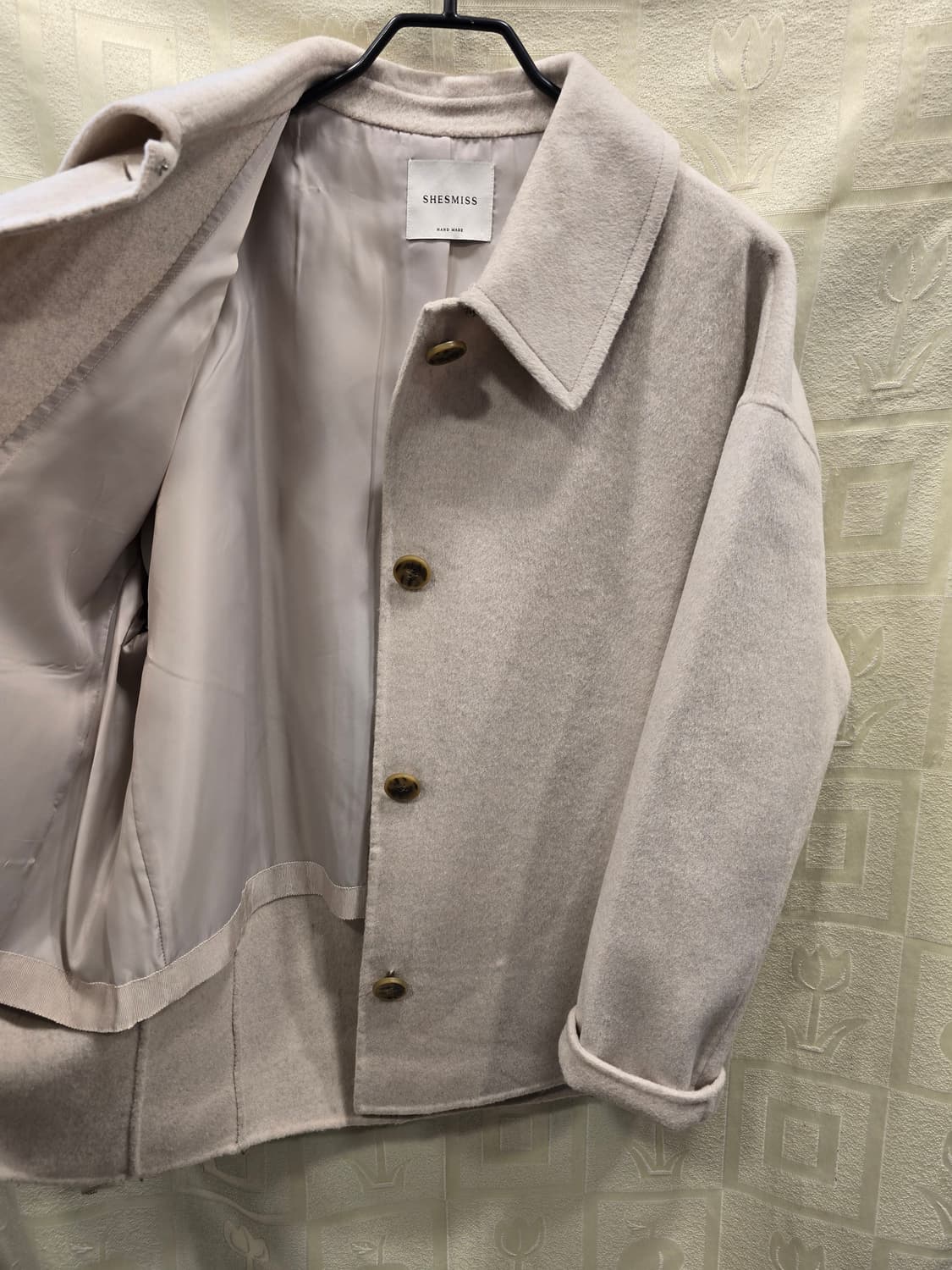 쉬즈미스 SHESMISS 핸드메이드 울 자켓 55~66 상품이미지6