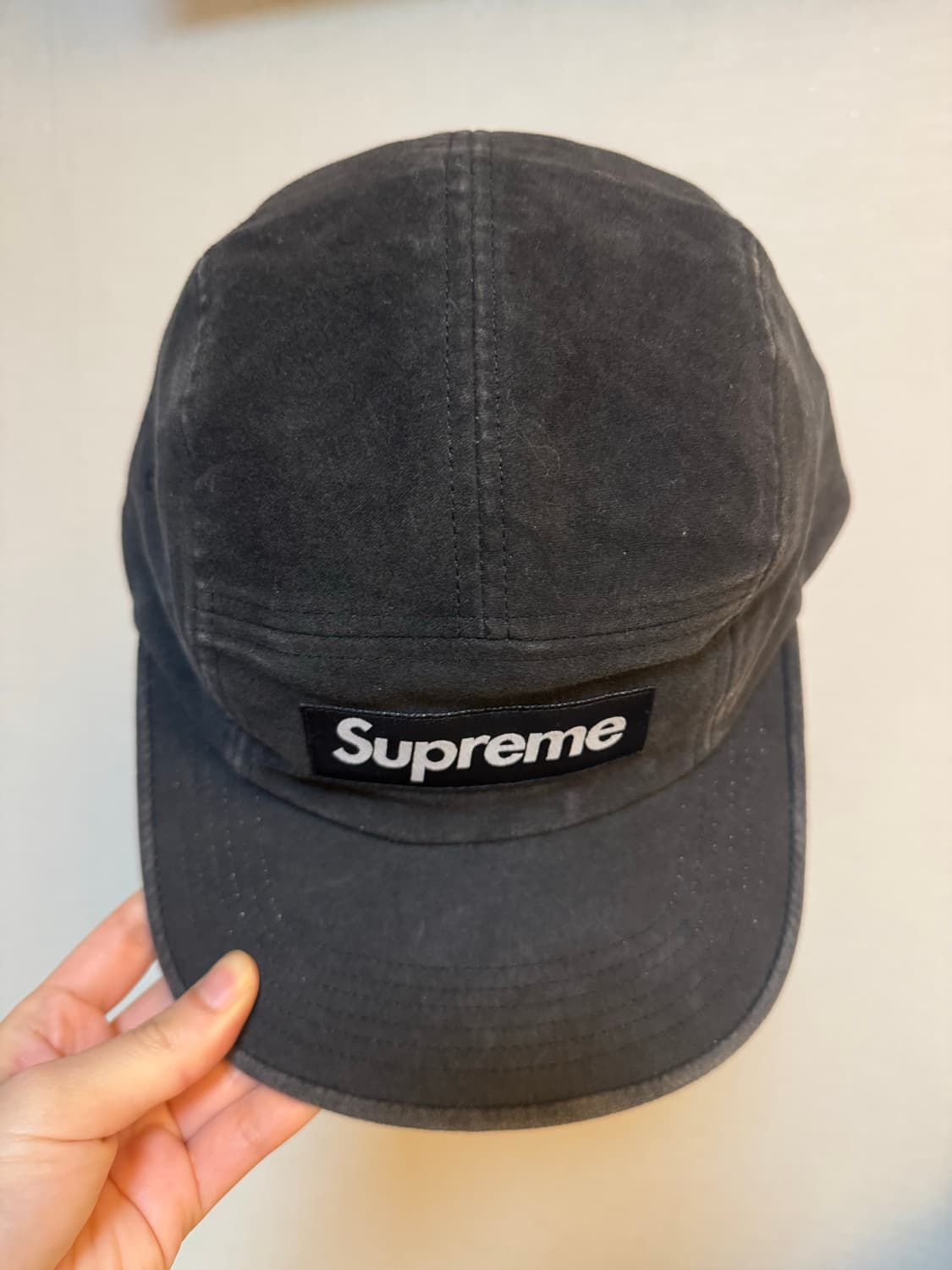 슈프림 코티드데님 캠프캡 팝니다 상품이미지1