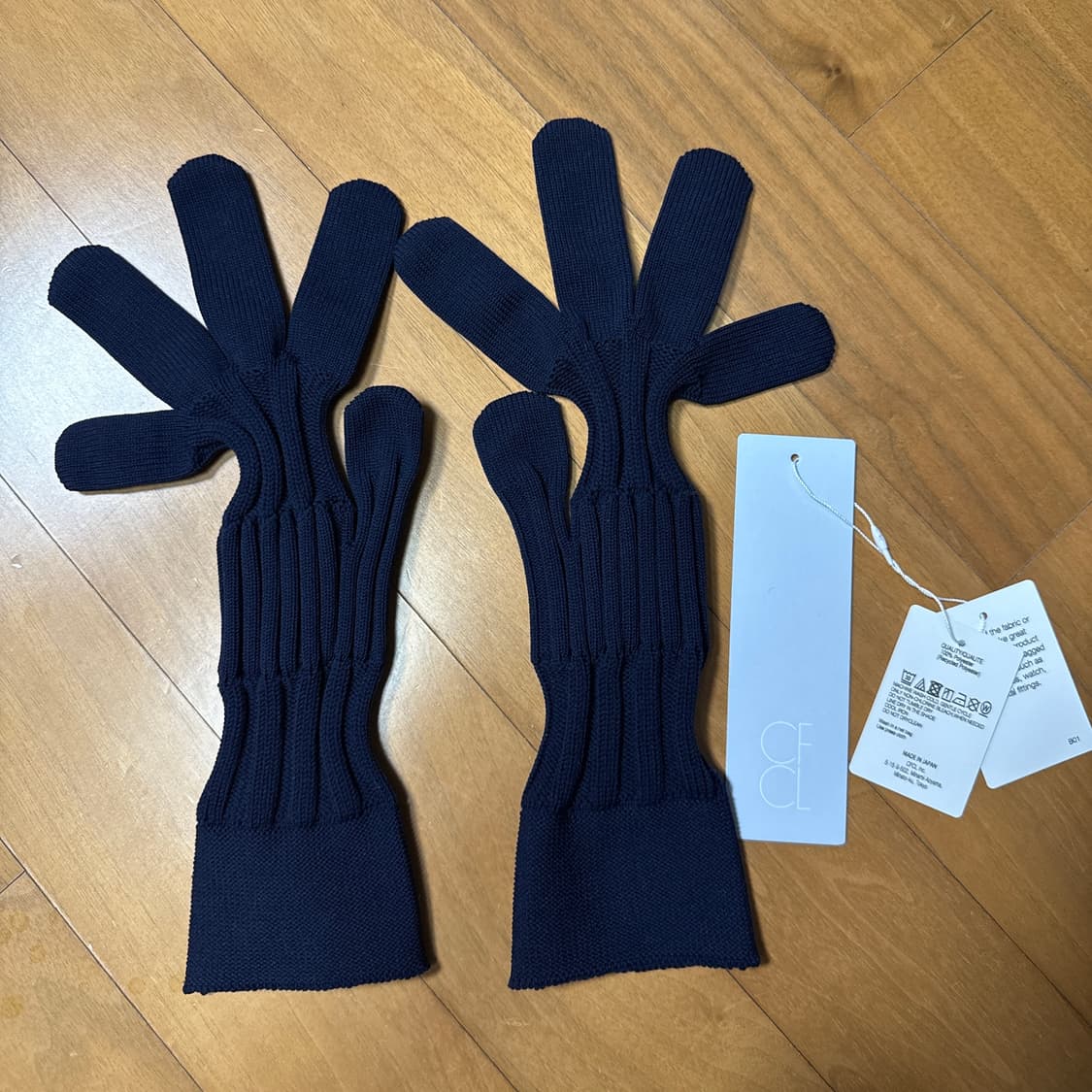 CFCL 씨에프씨엘 장갑 네이비 우먼스 3 상품이미지5