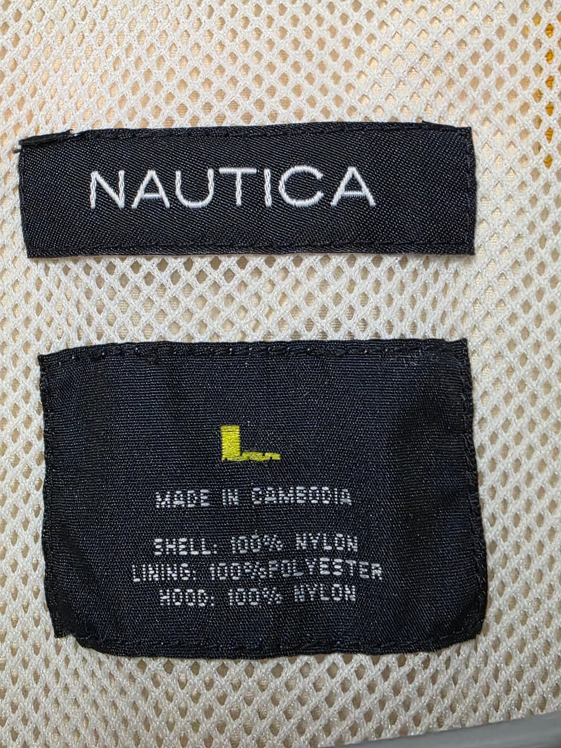 노티카 올드스쿨 세일링 바람막이 자켓 L 상품이미지9