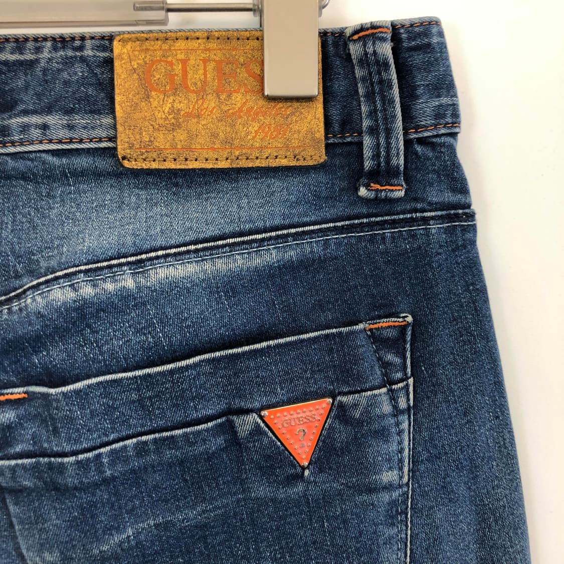 게스 프리미엄 스틸로고 청바지 31 인치 상품이미지4