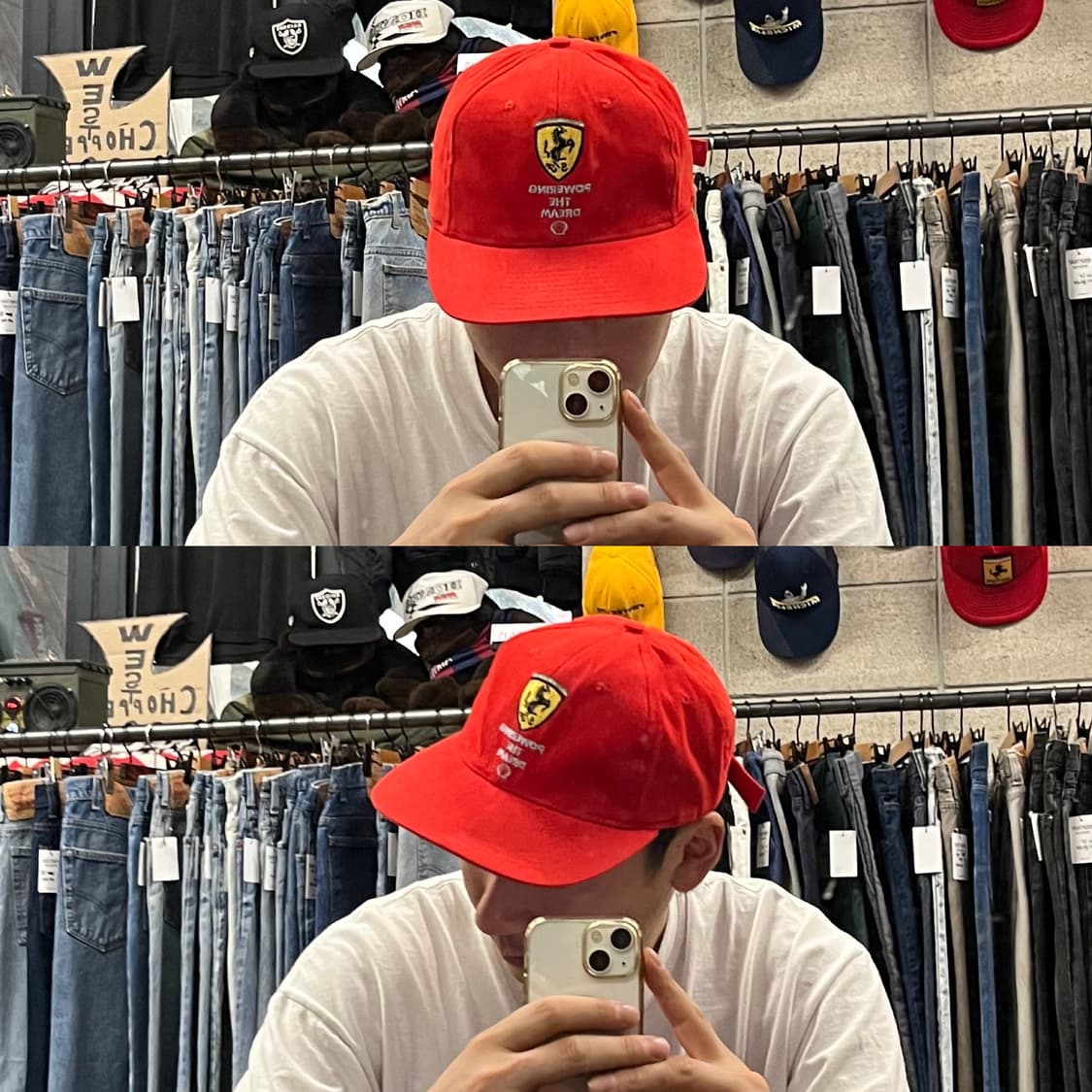 빈티지 페라리 F1 볼캡 상품이미지6