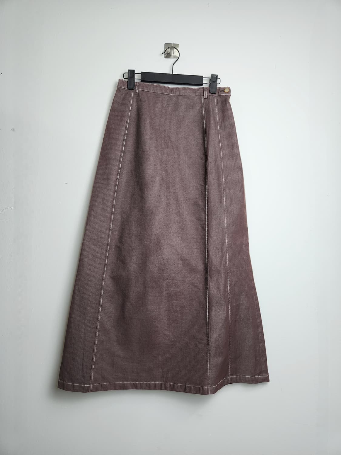 스티치 롱 스커트 상품이미지7