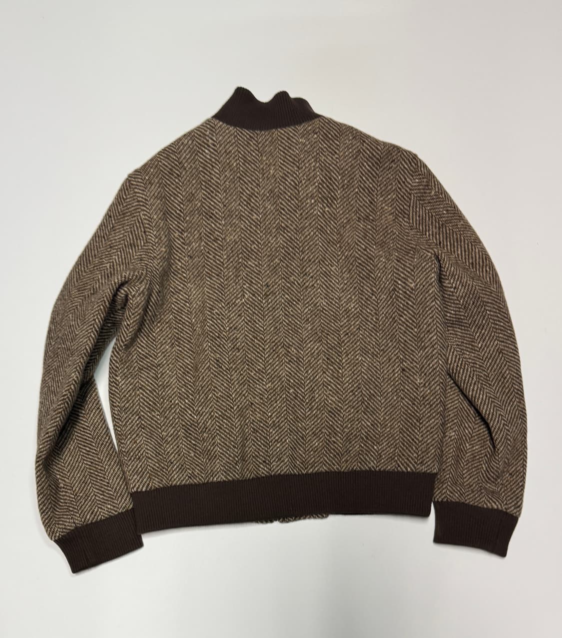 희귀!! 여성 폴로 랄프로렌 스포츠 헤링본 울 블루종 자켓 상품이미지2