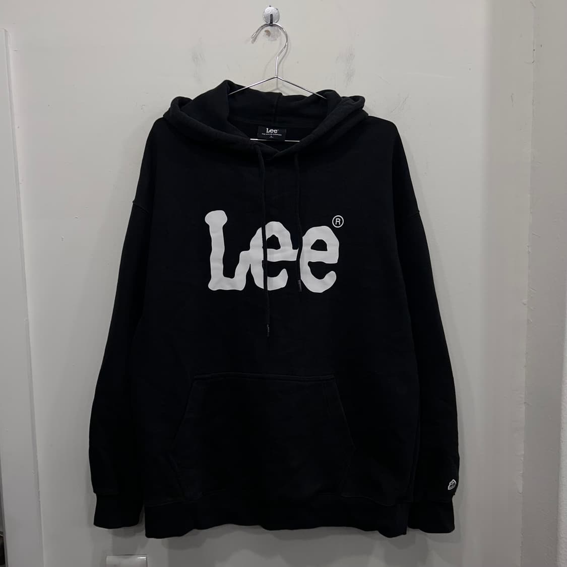 Lee 빅 로고 오버핏 헤비코튼 후드티 상품이미지2