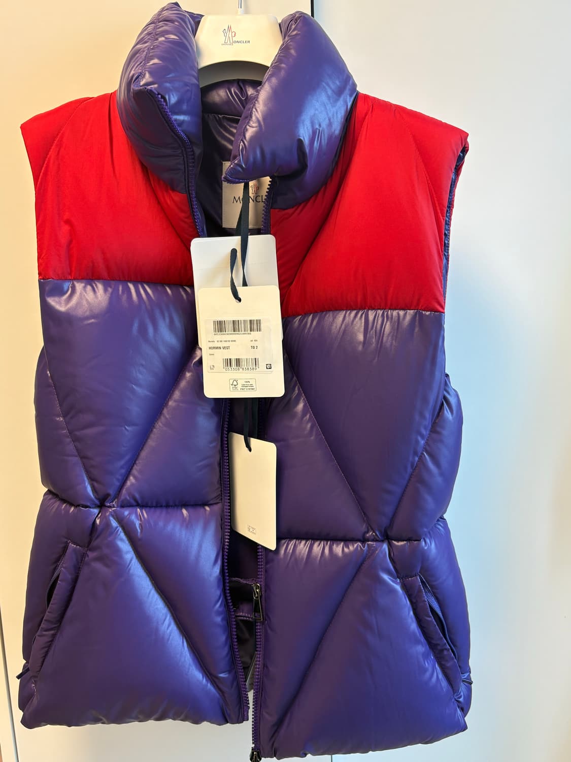 몽클레르 여성 Hormin 패딩 조끼 새상품 상품이미지2
