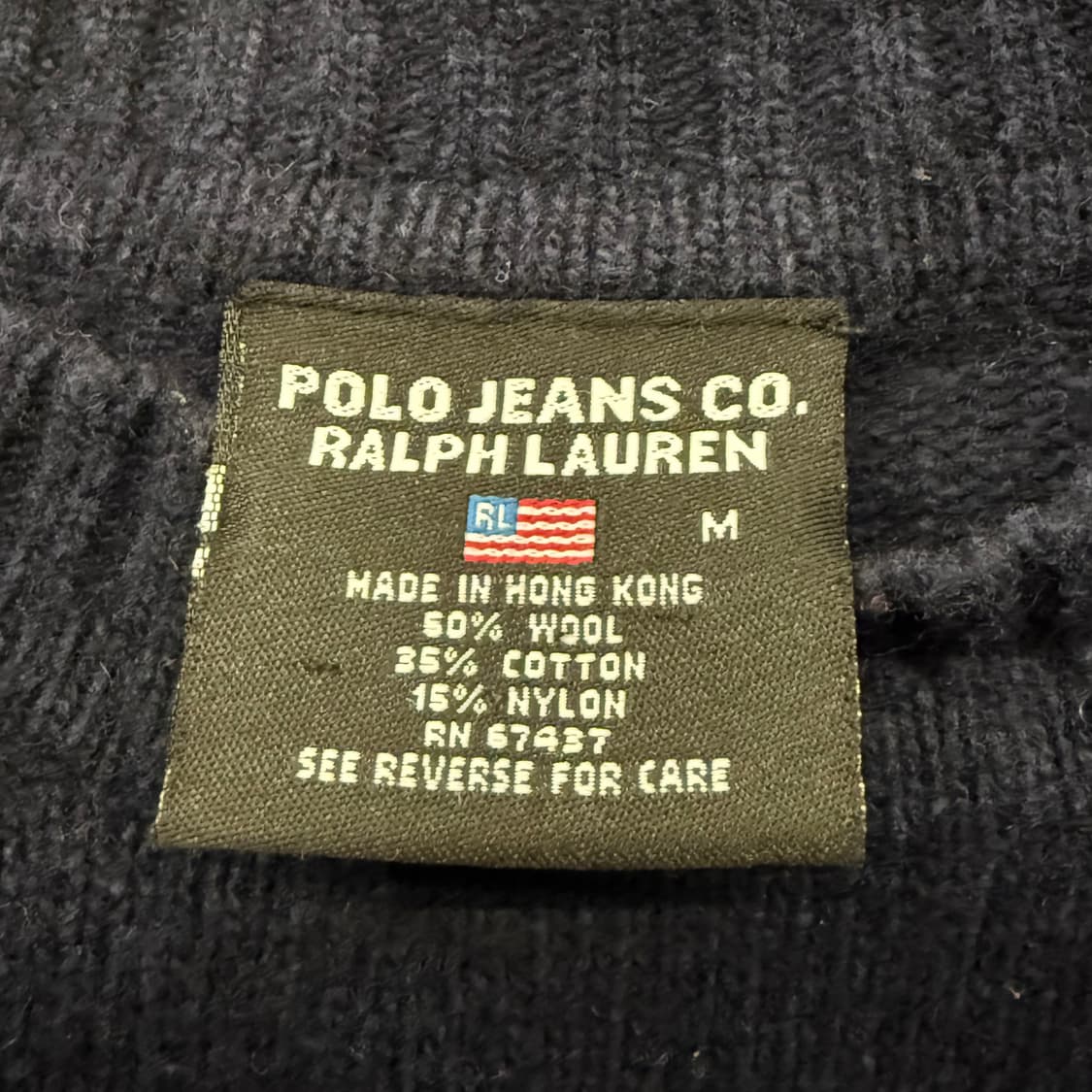 폴로 진스 네이비 니트  상품이미지5