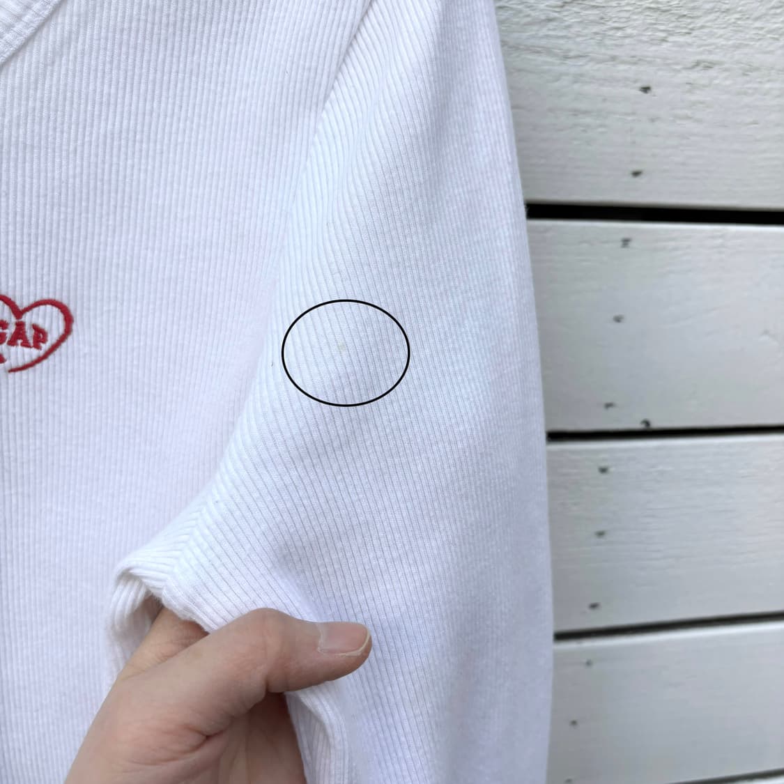 Gap 갭 헨리넥 골지 티셔츠 상품이미지4