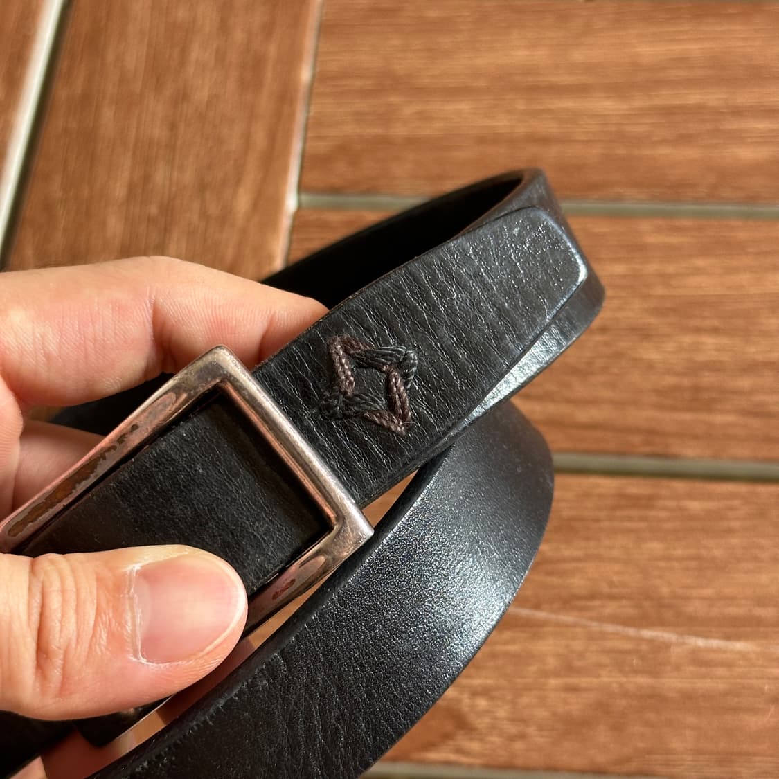 Daniel & Bob Italy made leather belt 상품이미지5