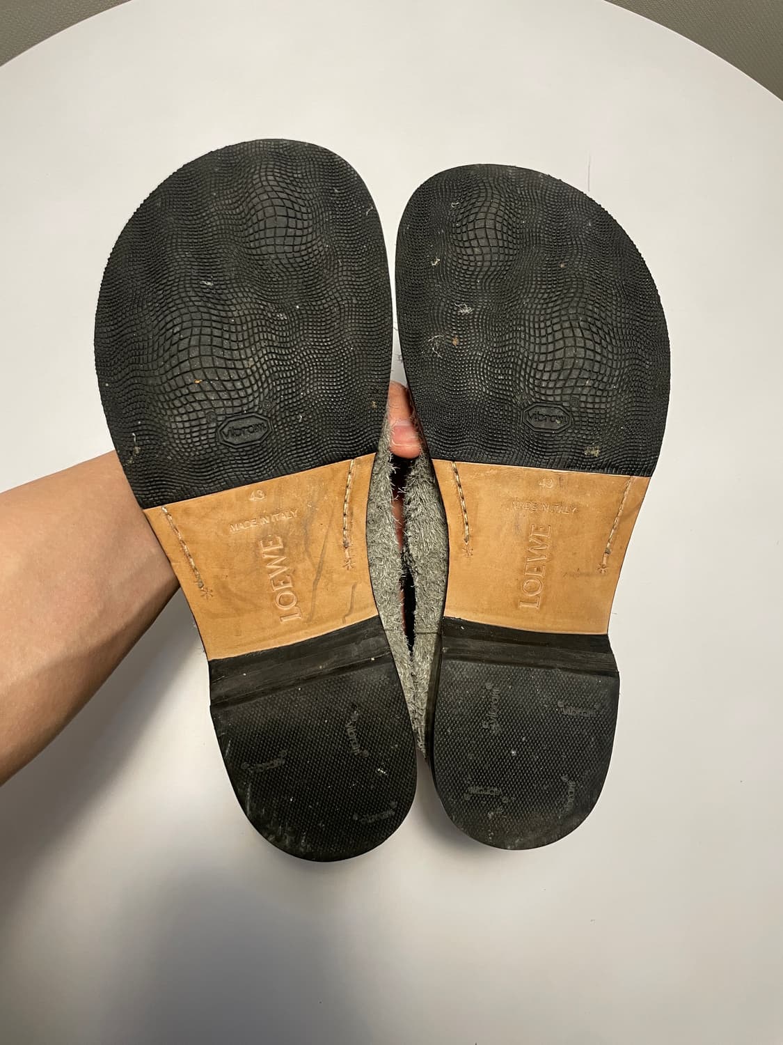 로에베 캄포 브러쉬드 스웨이드 첼시부츠 43 275사이즈 상품이미지6