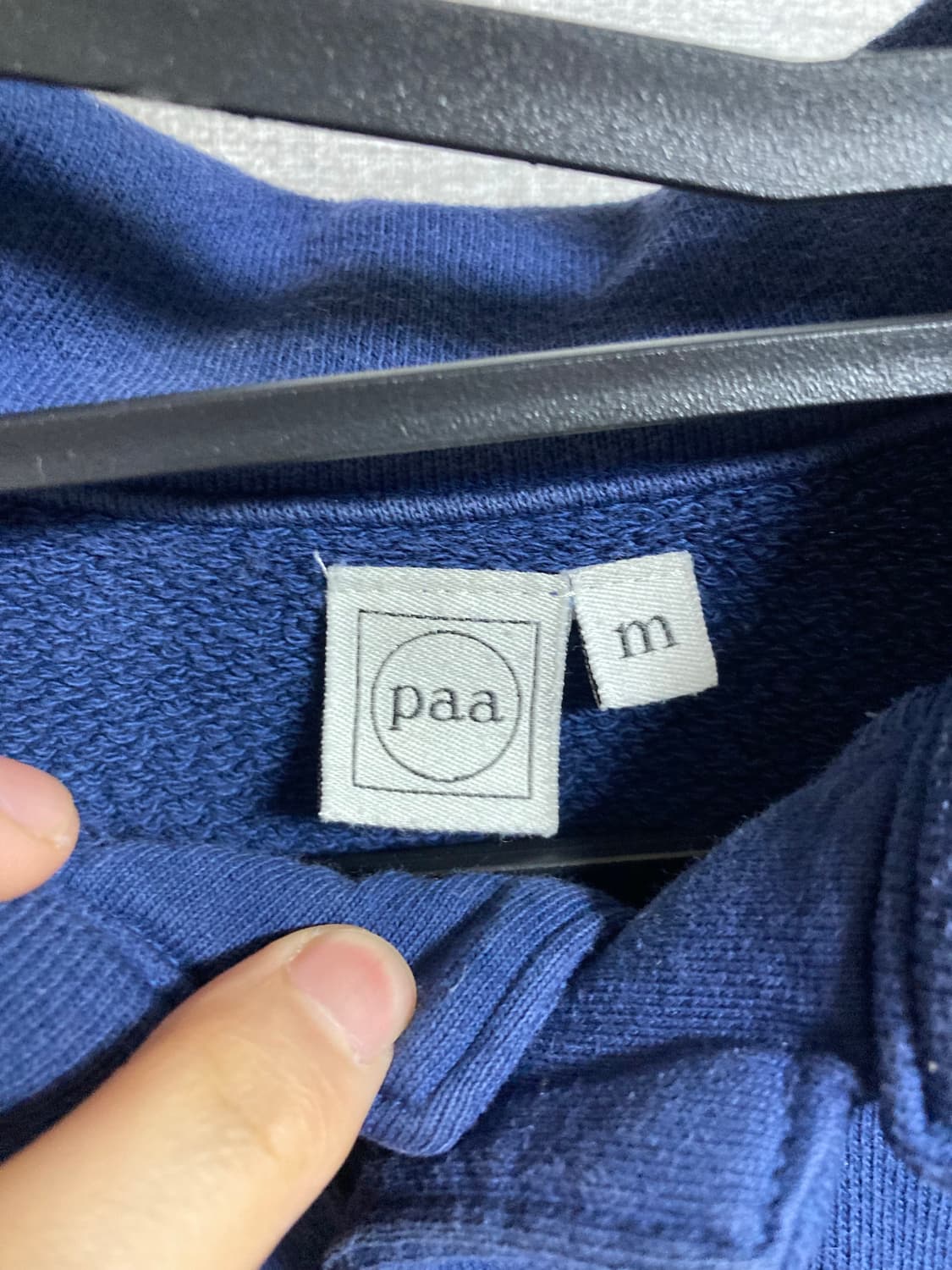 PAA 투버튼 폴로 스웻 SEA M 상품이미지3