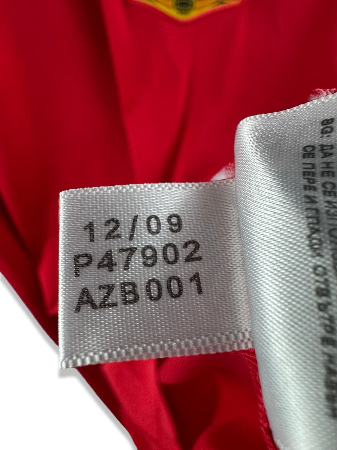 아디다스 사비 10-11 스페인 홈 반팔 유니폼3094 상품이미지5