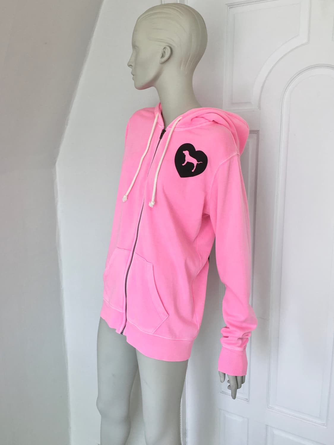 Victoria’s Secret  Neon Pink Logo Hoodie 상품이미지6