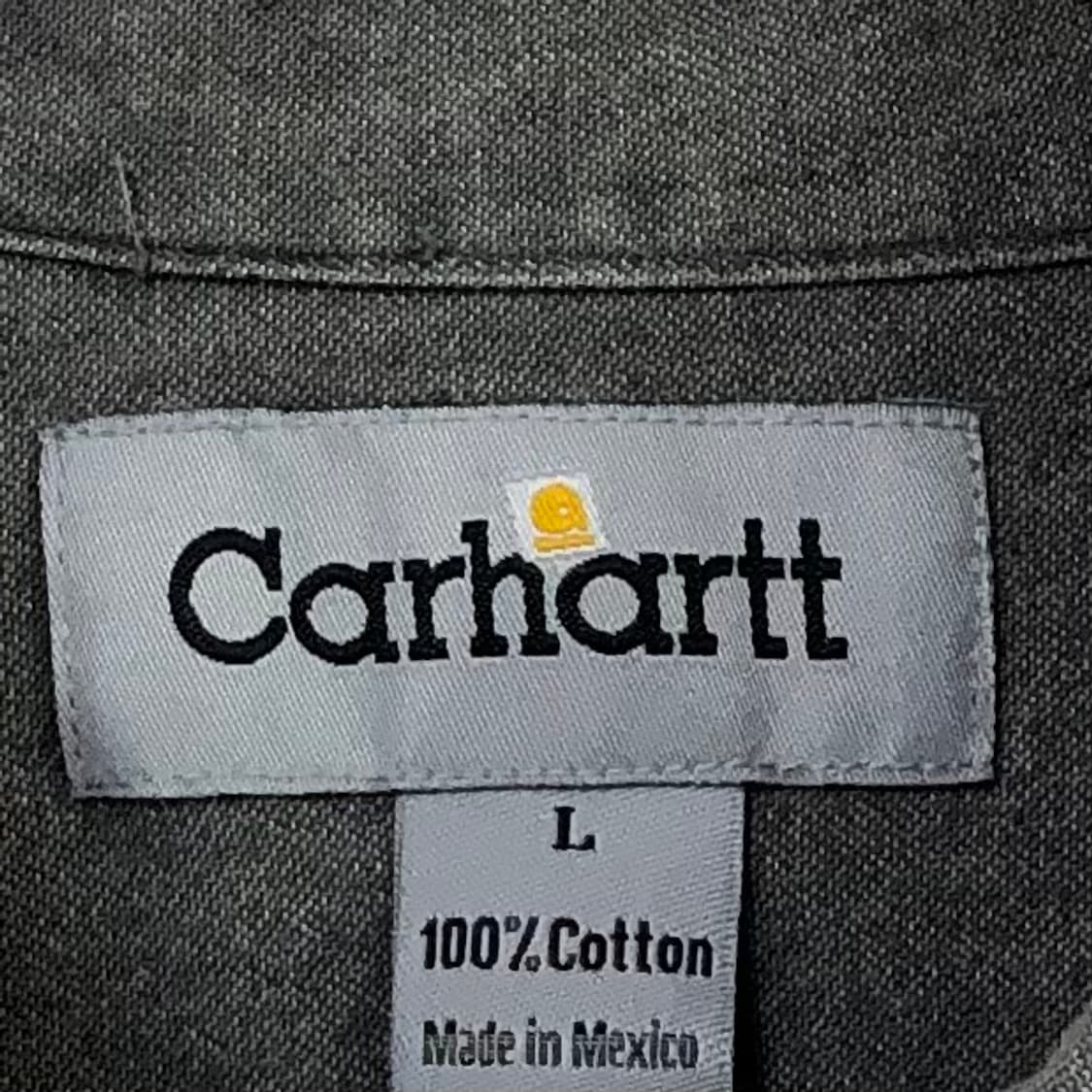 XL 칼하트 데님 셔츠 상품이미지3