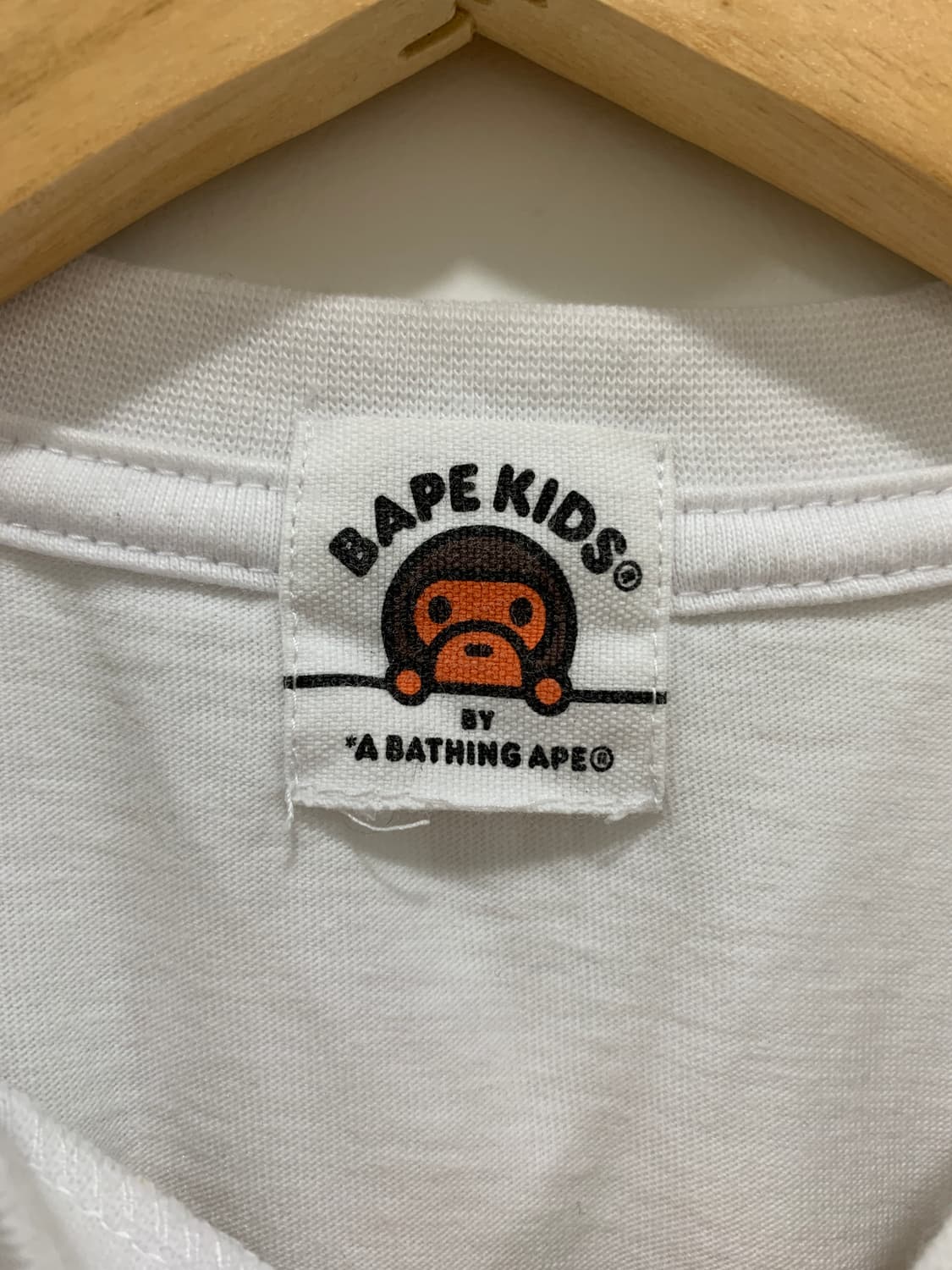 (빈티지)Bape kids 베이프 키즈 베이비마일로 반팔티셔츠 130 상품이미지3