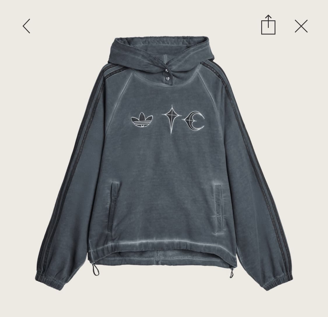 아디다스 떠그클럽 후디 후드티 차콜 블랙 상품이미지1