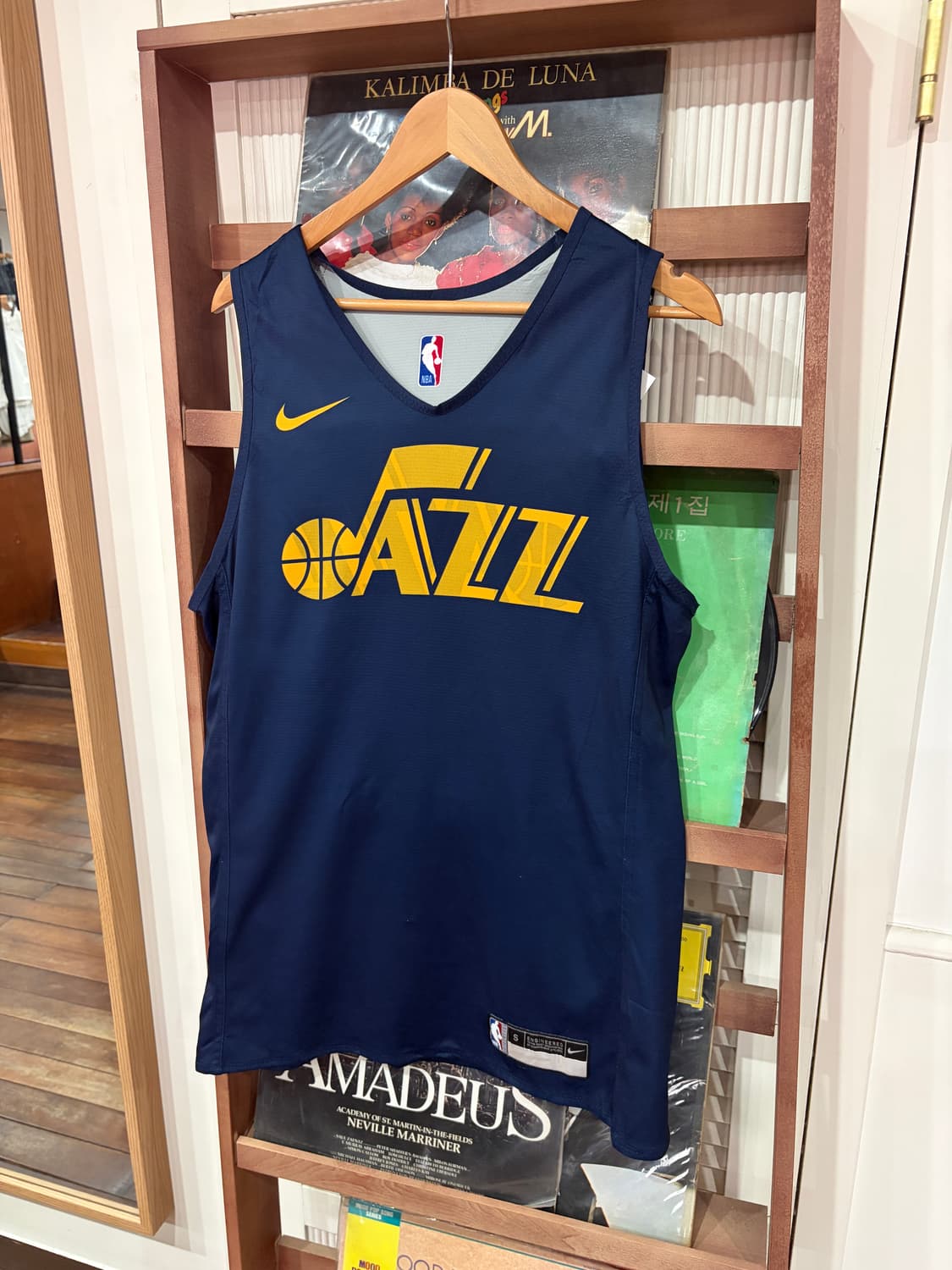 J91 나이키 NBA 유타 재즈 스윙맨 져지 상품이미지1