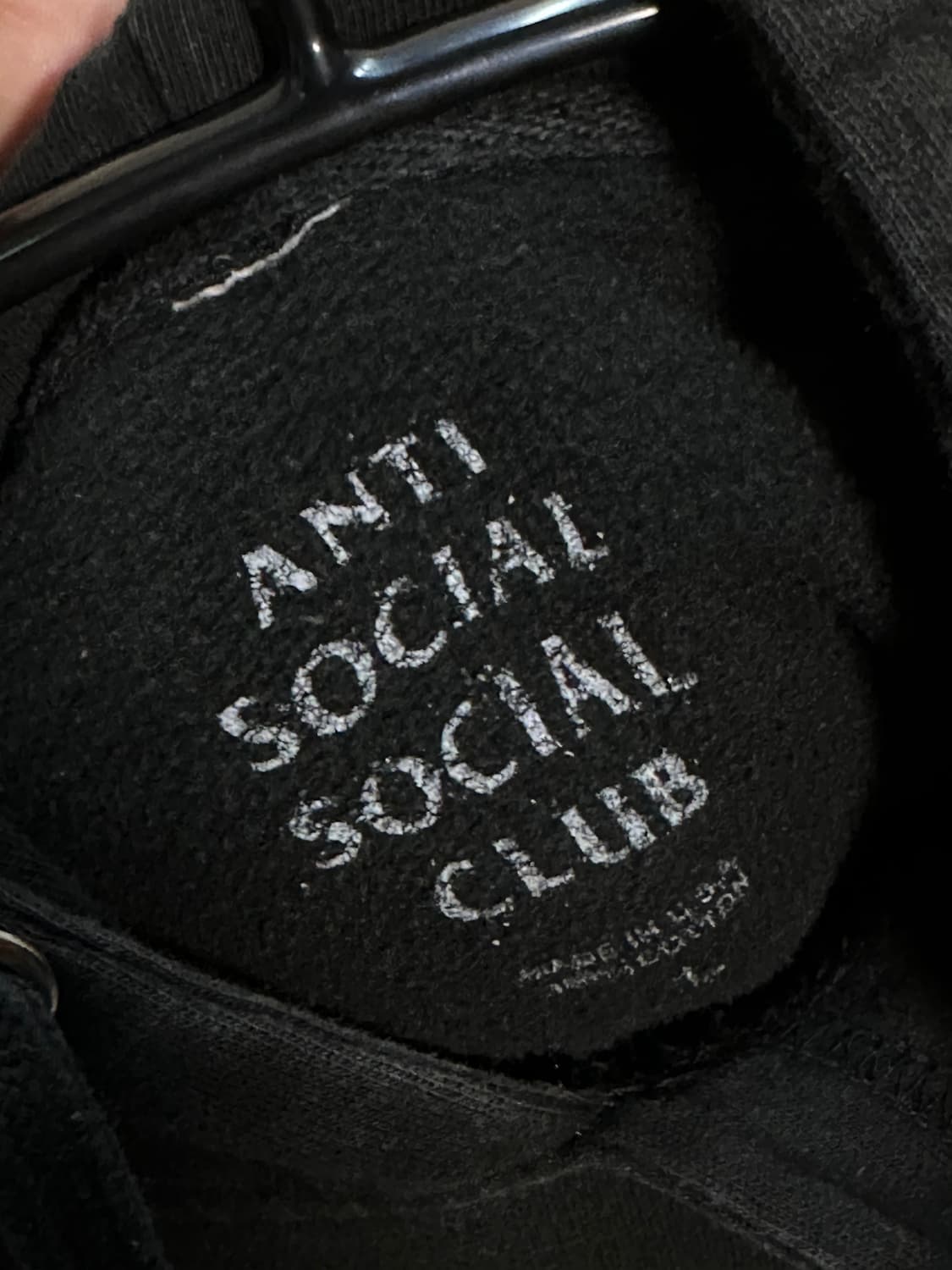 안티 소셜 클럽 후디 처분  상품이미지5