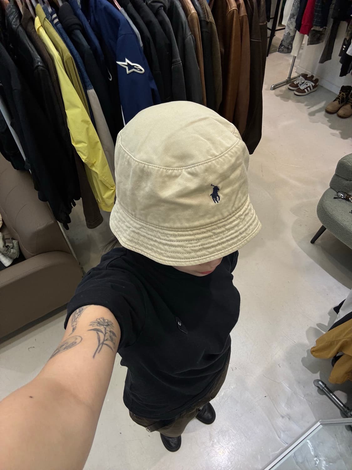 폴로 랄프로렌 버킷햇 상품이미지5