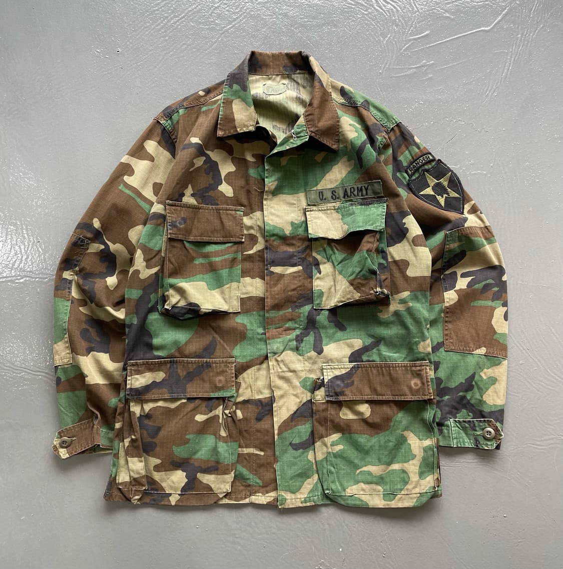 US ARMY 우드랜드 BDU 자켓 상품이미지2