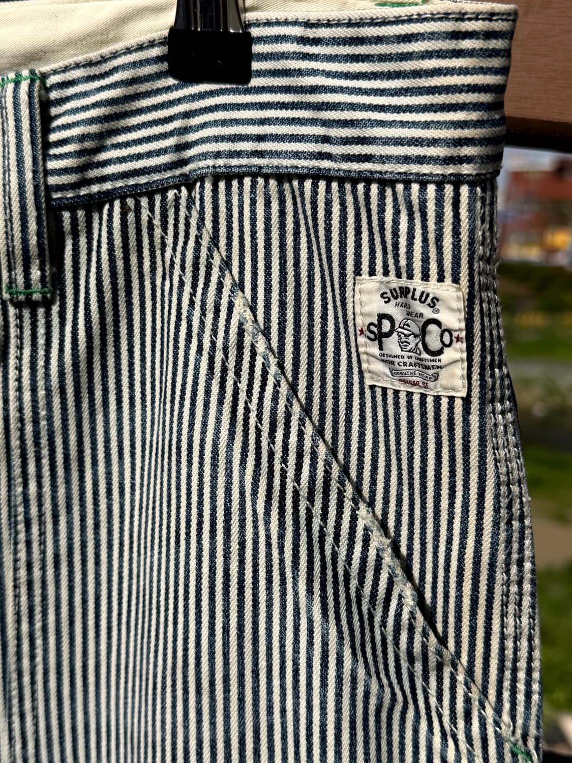 SP&Co hickory stripe Double knee (33) 상품이미지8