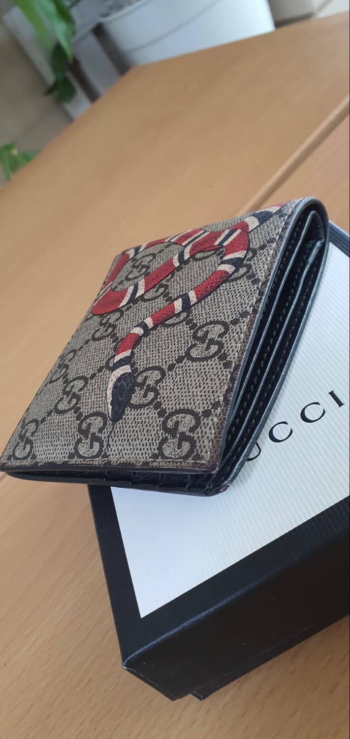 구찌 스네이크 반지갑/지갑 정품A급(감정O) 상품이미지6