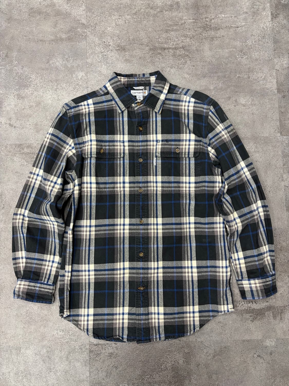 칼하트 플란넬 체크셔츠 상품이미지2